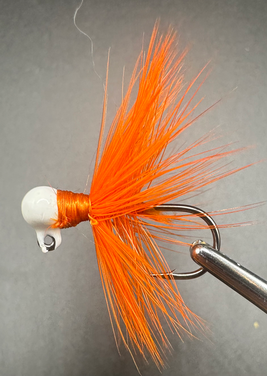 Orange Cream Soda 1/32 oz Steelhead Hair Jig  #4 Hook