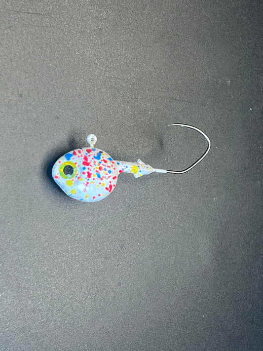 Oneder Splat UV Glow Walleye Jig 2 Pack