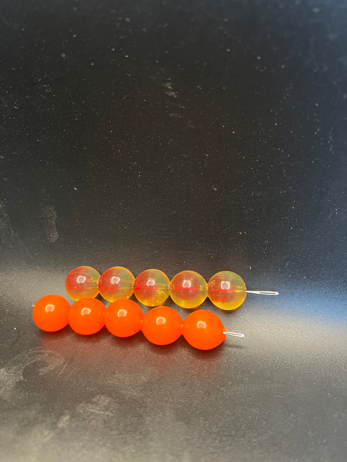 Blood Sun Embryo Soft plastic Beads For Salmon & Steelhead Fishing
