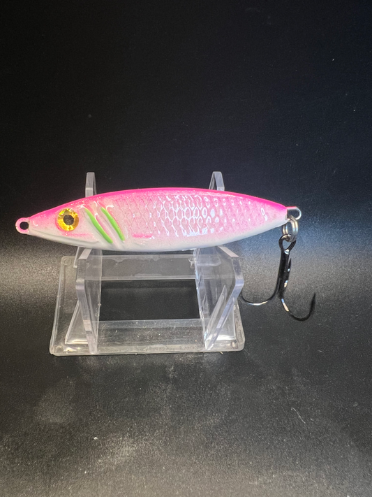 Shrimp Bizkit UV 1.25 oz Salmon Jigging Spoon