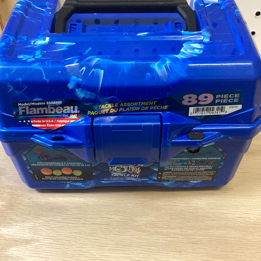 89 piece kids tacklebox