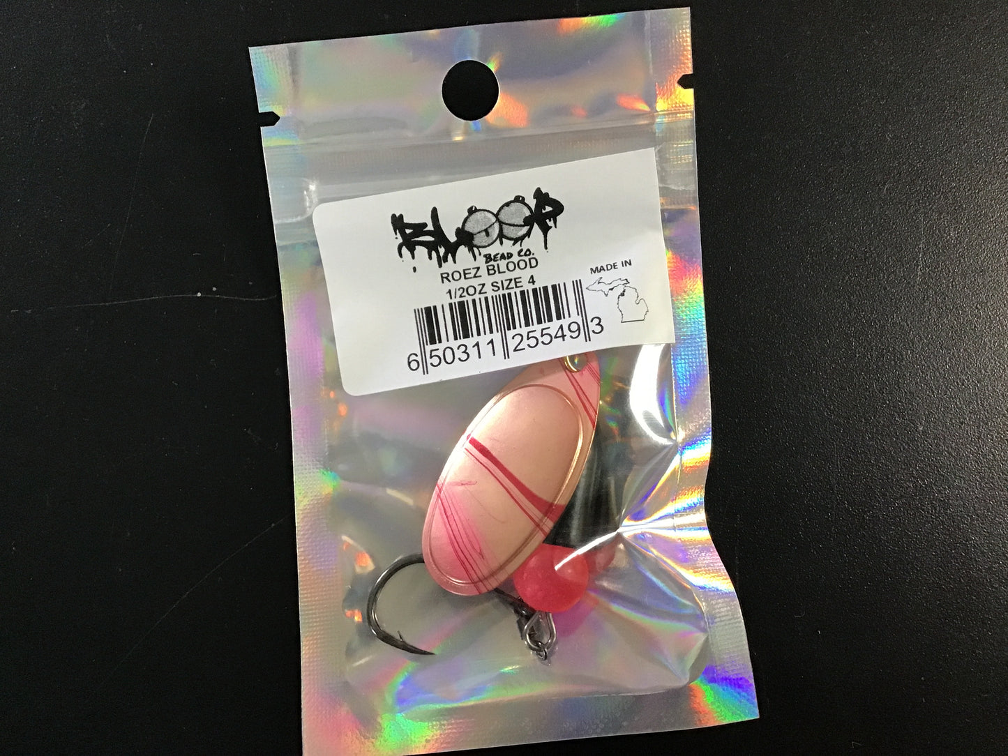 Roez Blood spinner 1/2 oz sz4