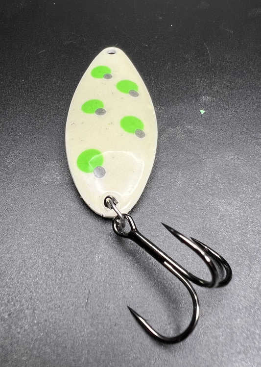 Glow Toad Super Glow Little Cletus Casting Spoon