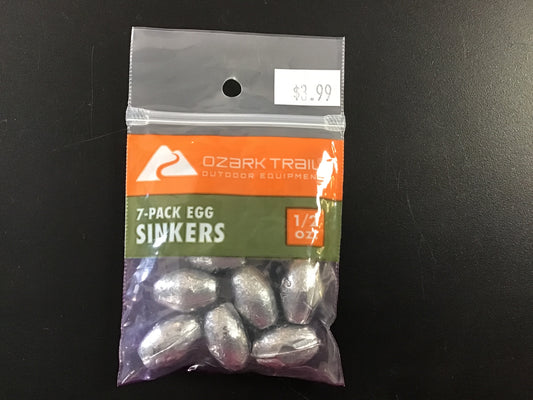 Egg Sinkers 1/2 oz