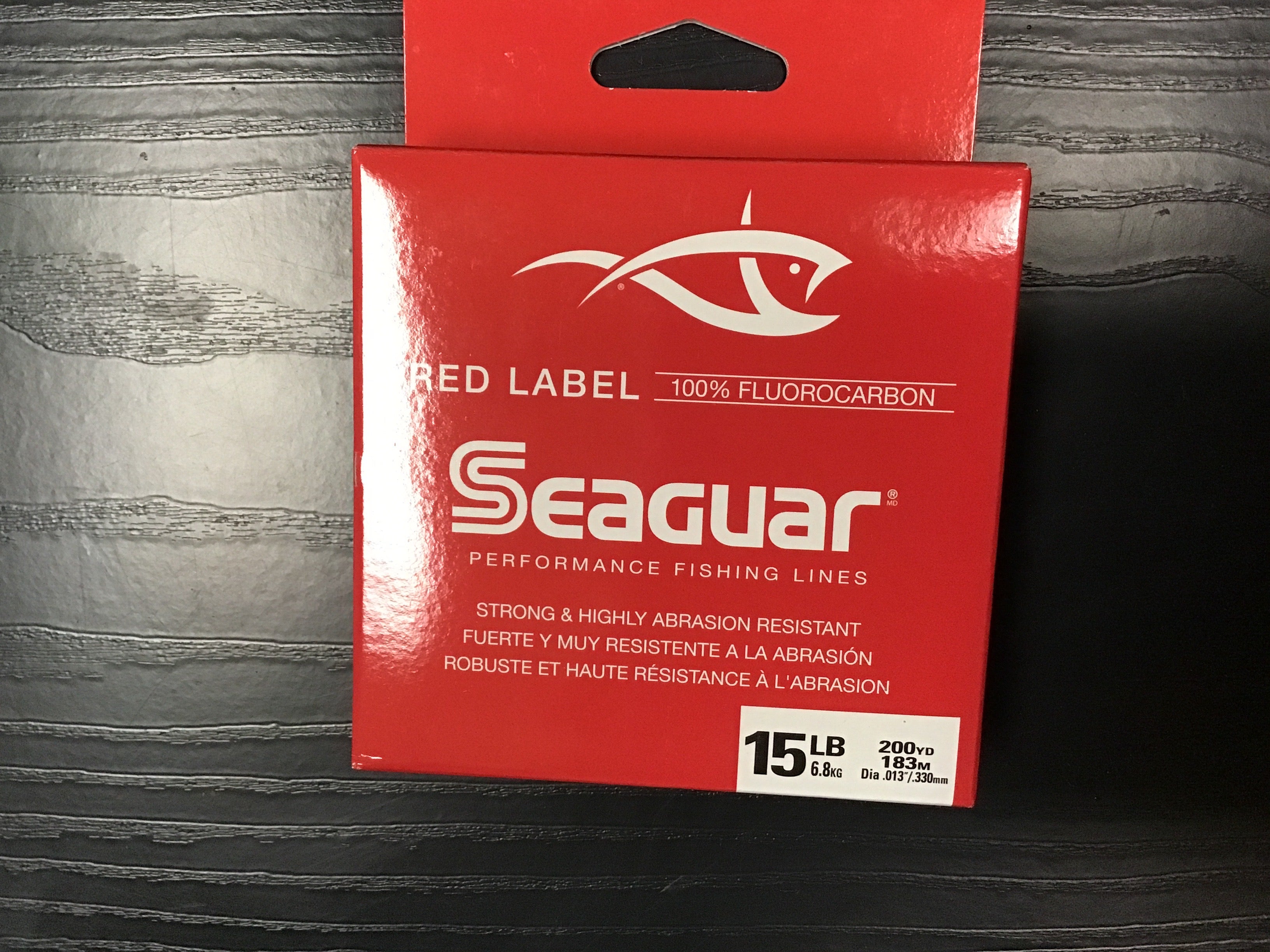 Blake Label Seaguar #15 red label – Blake's Beads & Bait