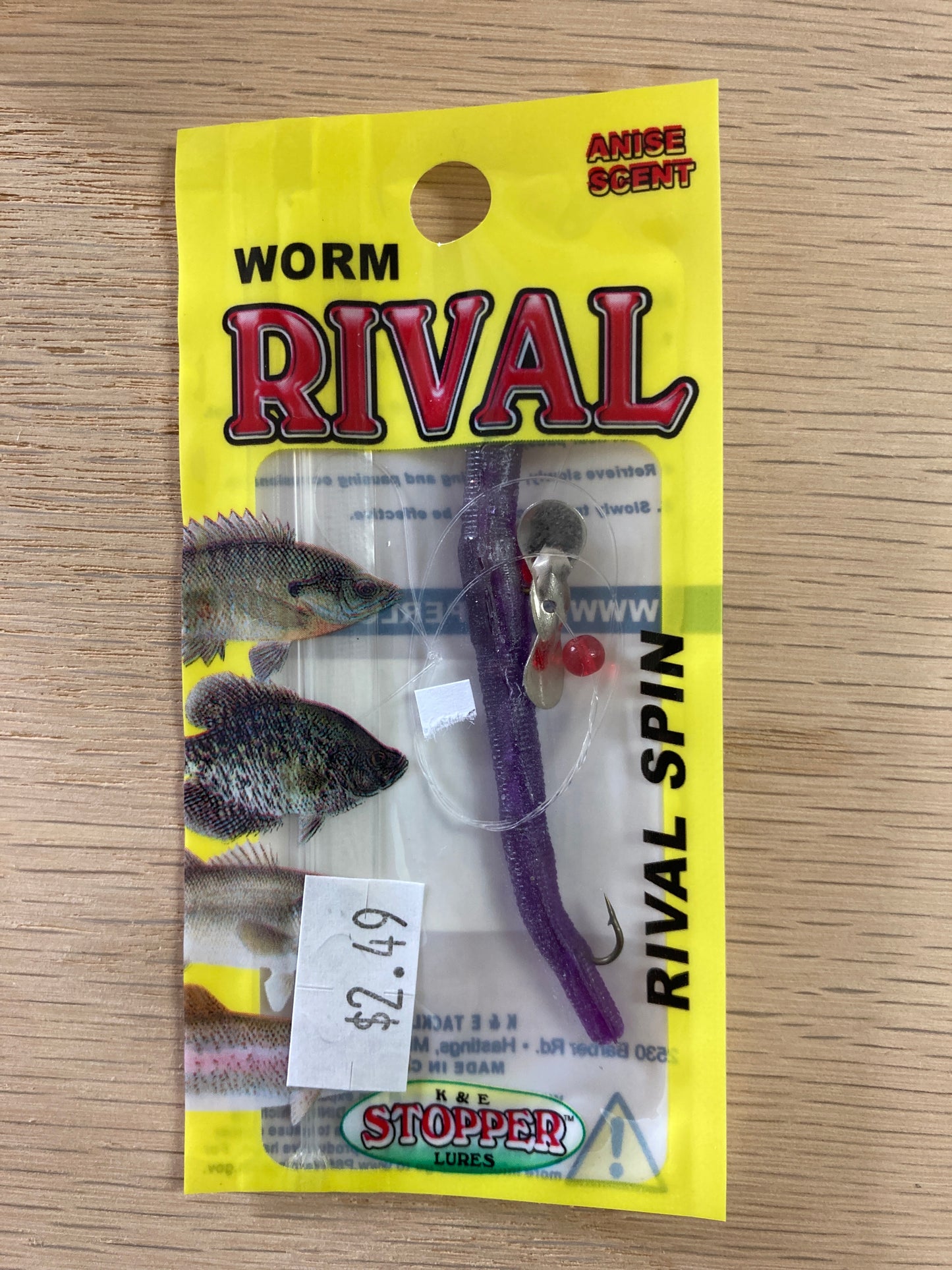 Worm rival purple