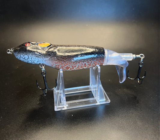 MUTTRAT Flopper Plopper 130mm with 3x Strong Hooks for Musky, Pike & Trophy Bass