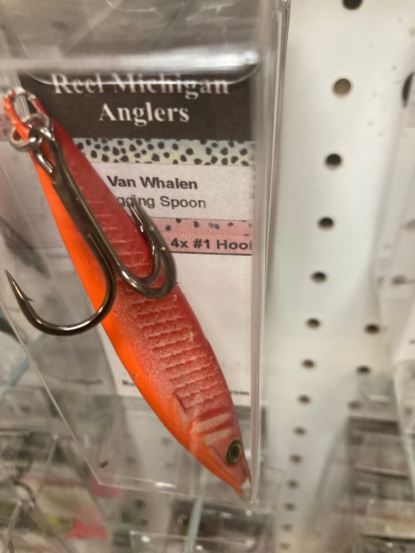 Van Whalen vertical jigging spoon 2oz