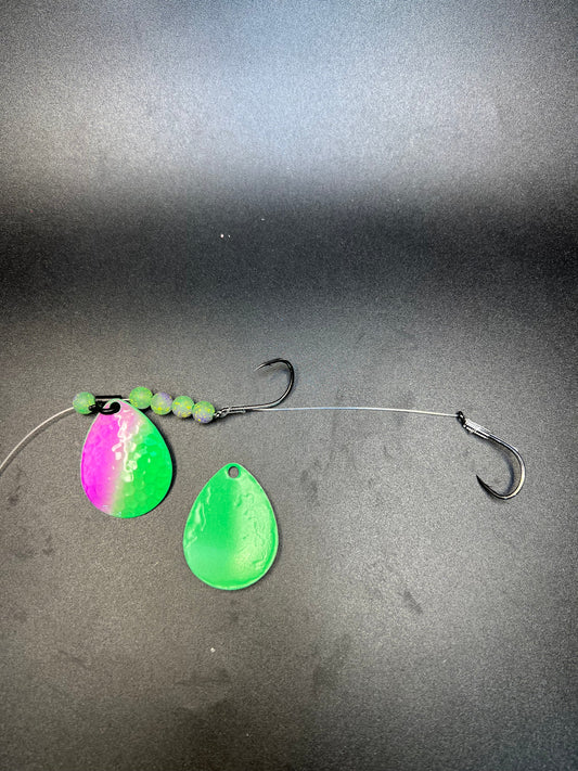 Power Turtle Crawler Harness With Removable #4 blade & Owner  Size 1 Hooks