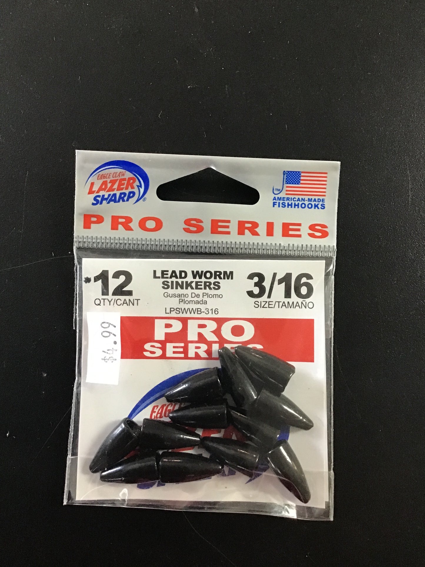Worm Sinker 3/16oz