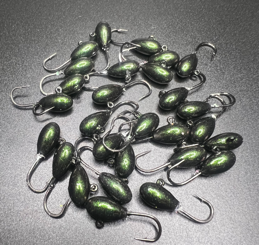 Jiggity Cricket 1/16 Steelhead / Ice Jig #10 3x  strong Voodoo hook