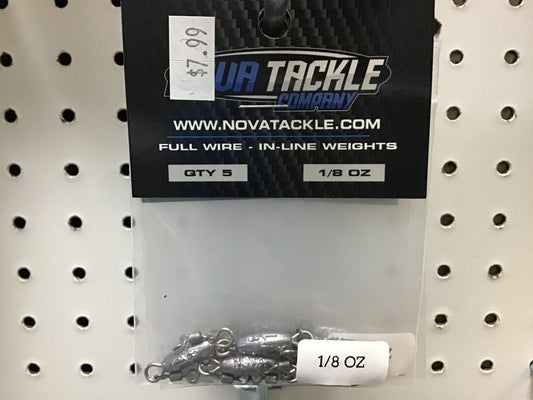 1/8 ounce in line weight