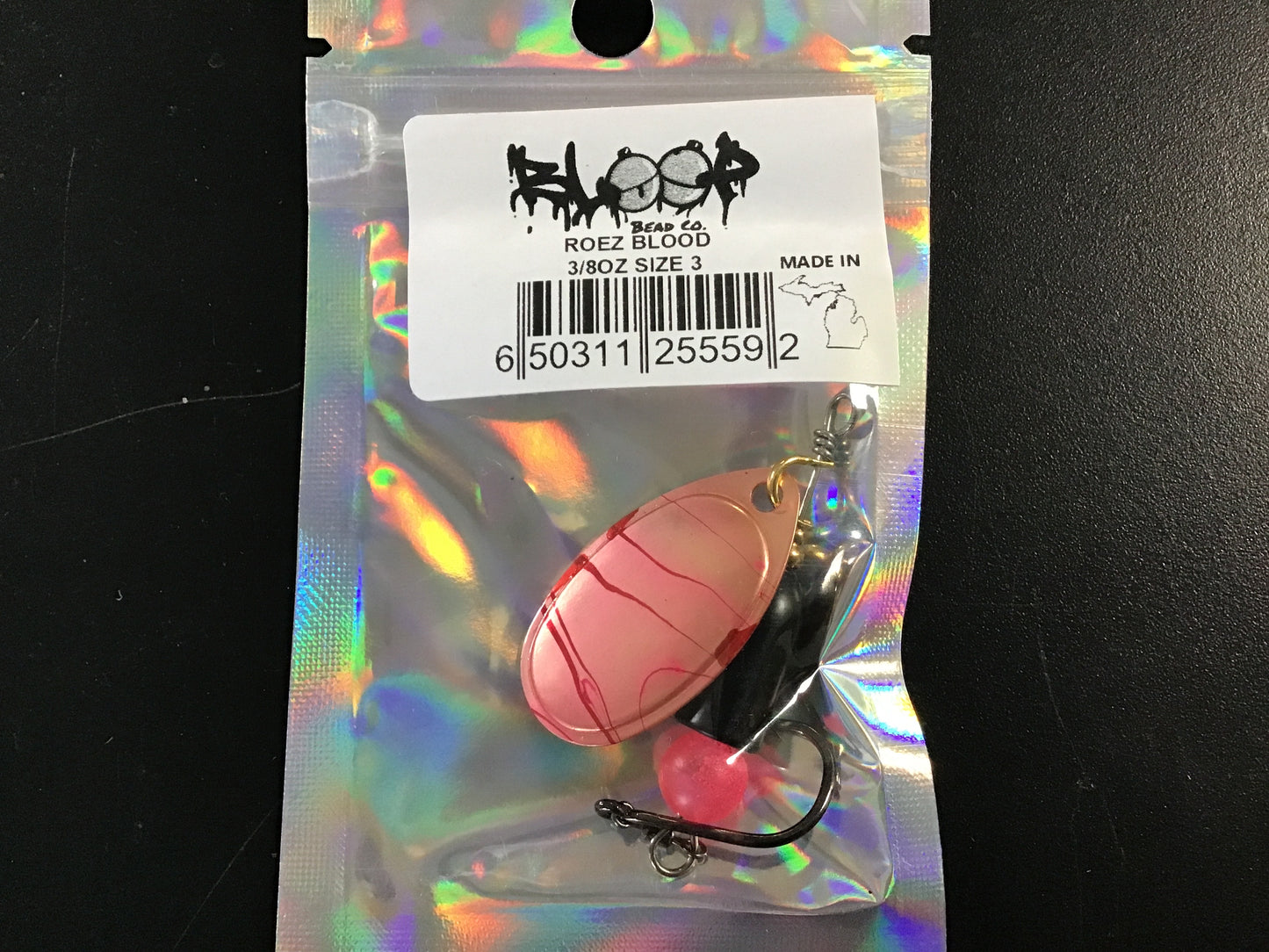 Roez Blood spinner 3/8oz sz3