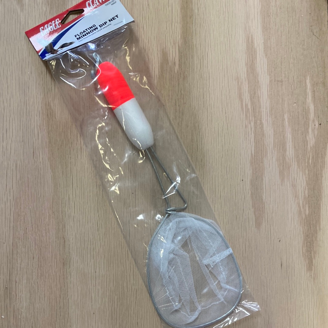 Floating minnow dip net