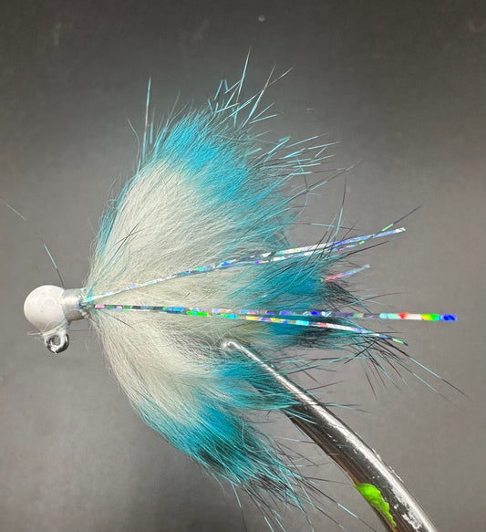 Blue Steel 1/32 oz Steelhead Hair Jig  #4 Hook 2pack