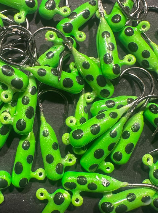 Shrek 1/16oz Steelhead Tube Jig #4 3X Strong Voodoo Hook 2 Pack