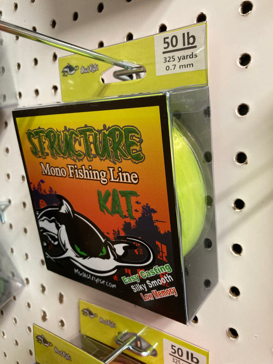 Madkatz 50lb mono yellow