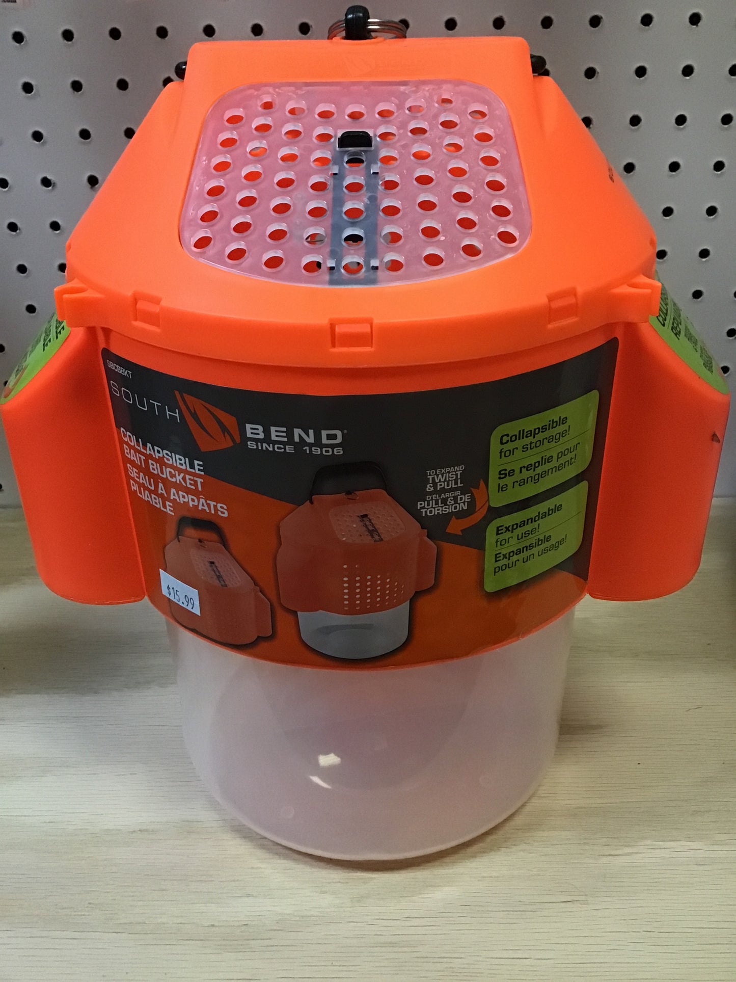 Collapsible minnow bucket