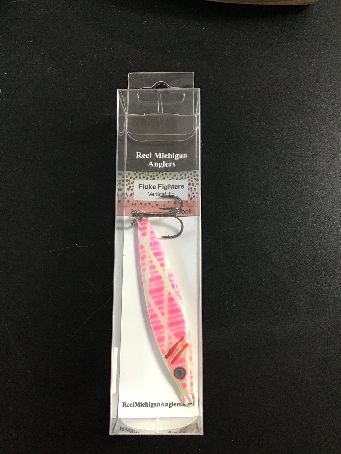 Fluke Fighters Vertical Jig-(glow)