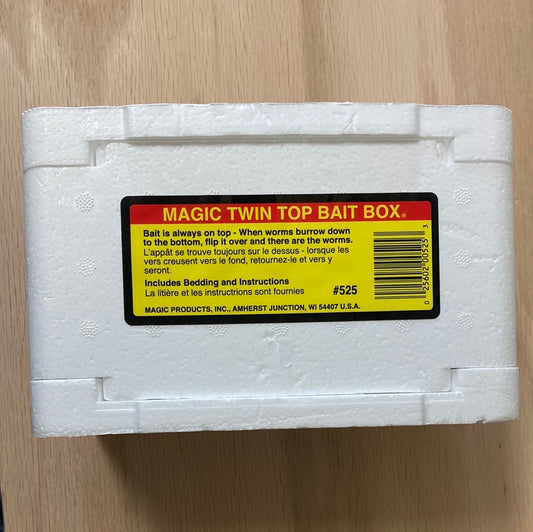 Magic twin top bait box