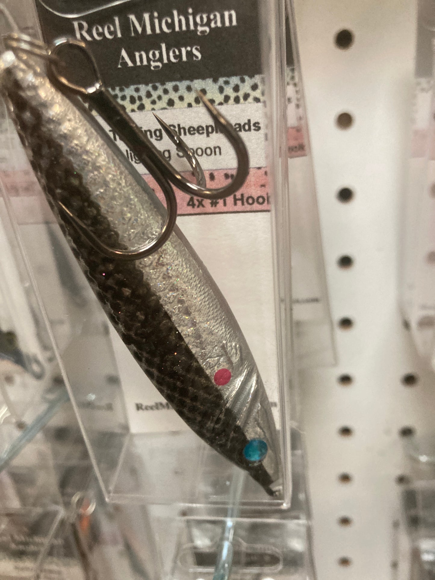 The talking sheepheads vertical jigging spoon 2oz