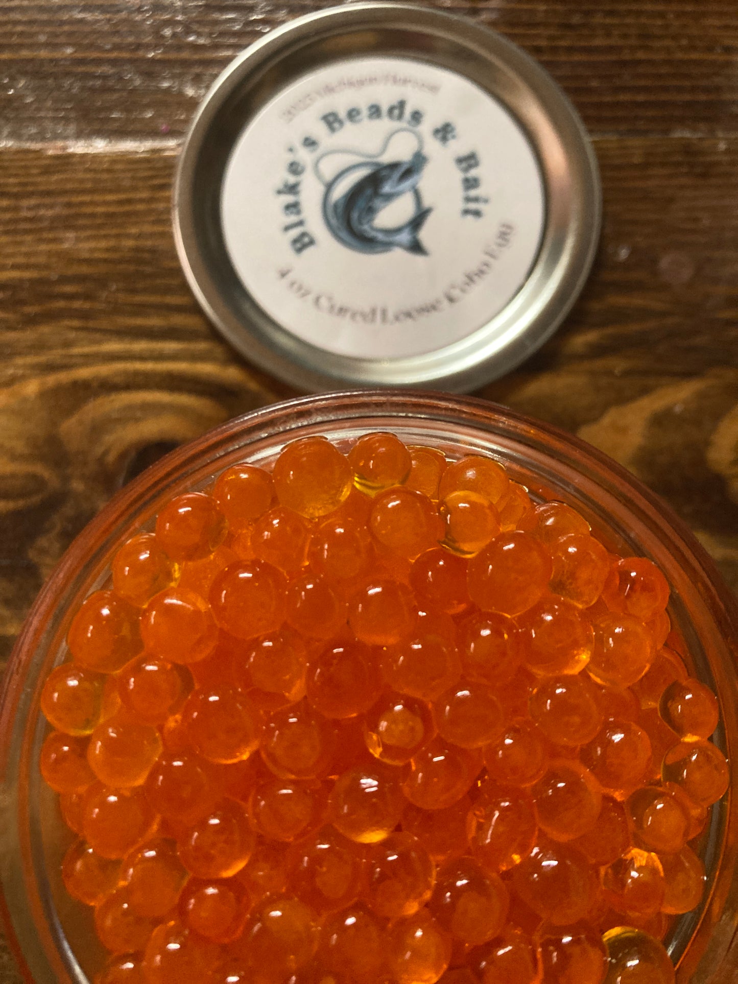 4 oz Jar Loose Cured Coho Egg - 2025 Michigan Harvest