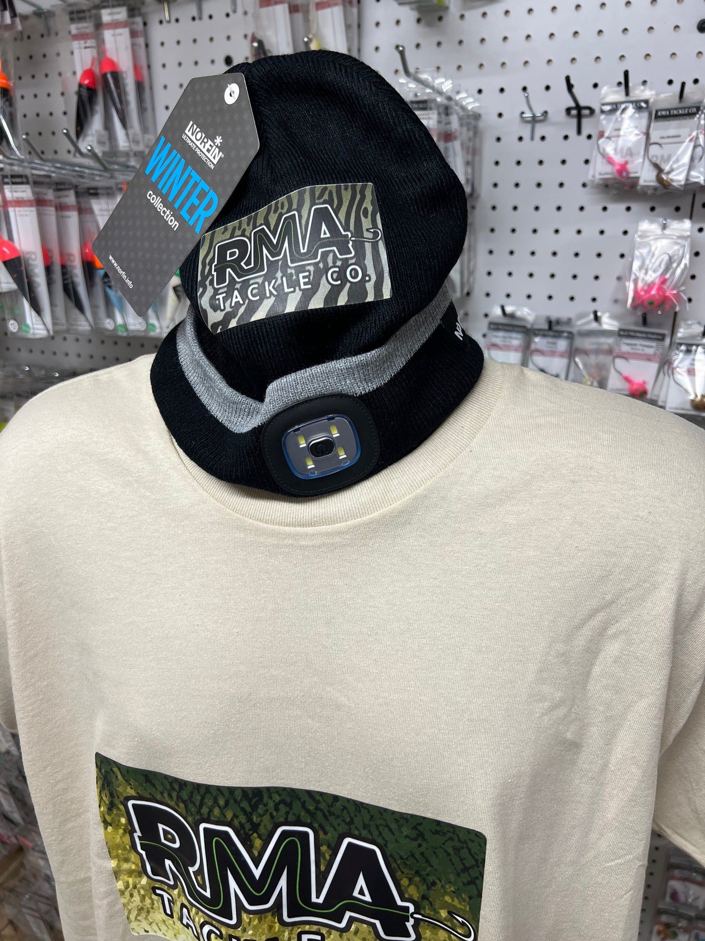 RMA Beanie with Headlamp