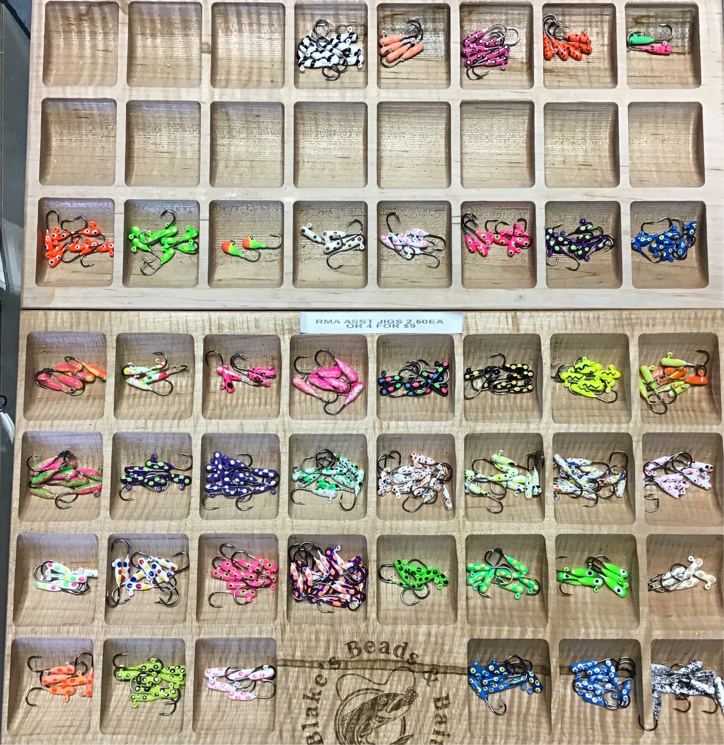Assorted Rma jigs each