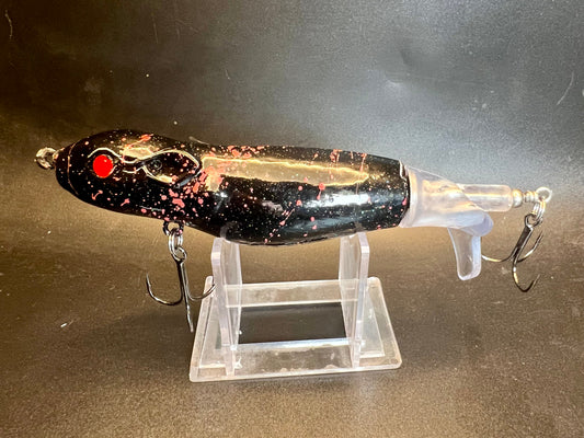 Slamin Rat Flopper Plopper 130mm with 3x Strong Hooks for Musky, Pike & Trophy Bass