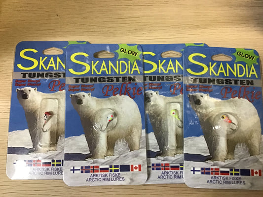 Skandia Tungsten Pelkie Jigs￼