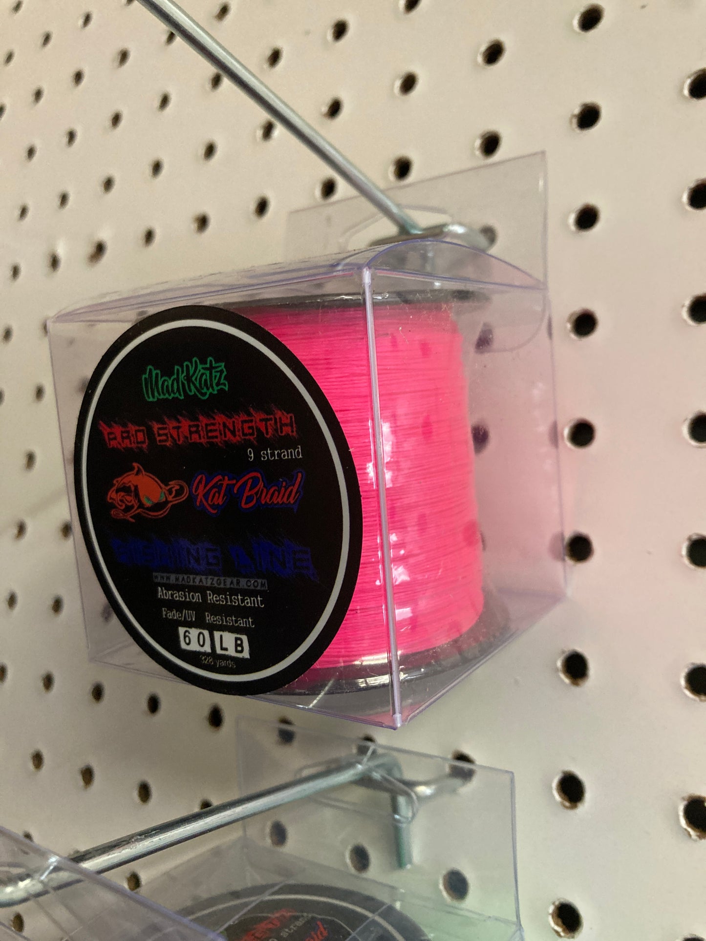 Madkatz 60lb braid Neon