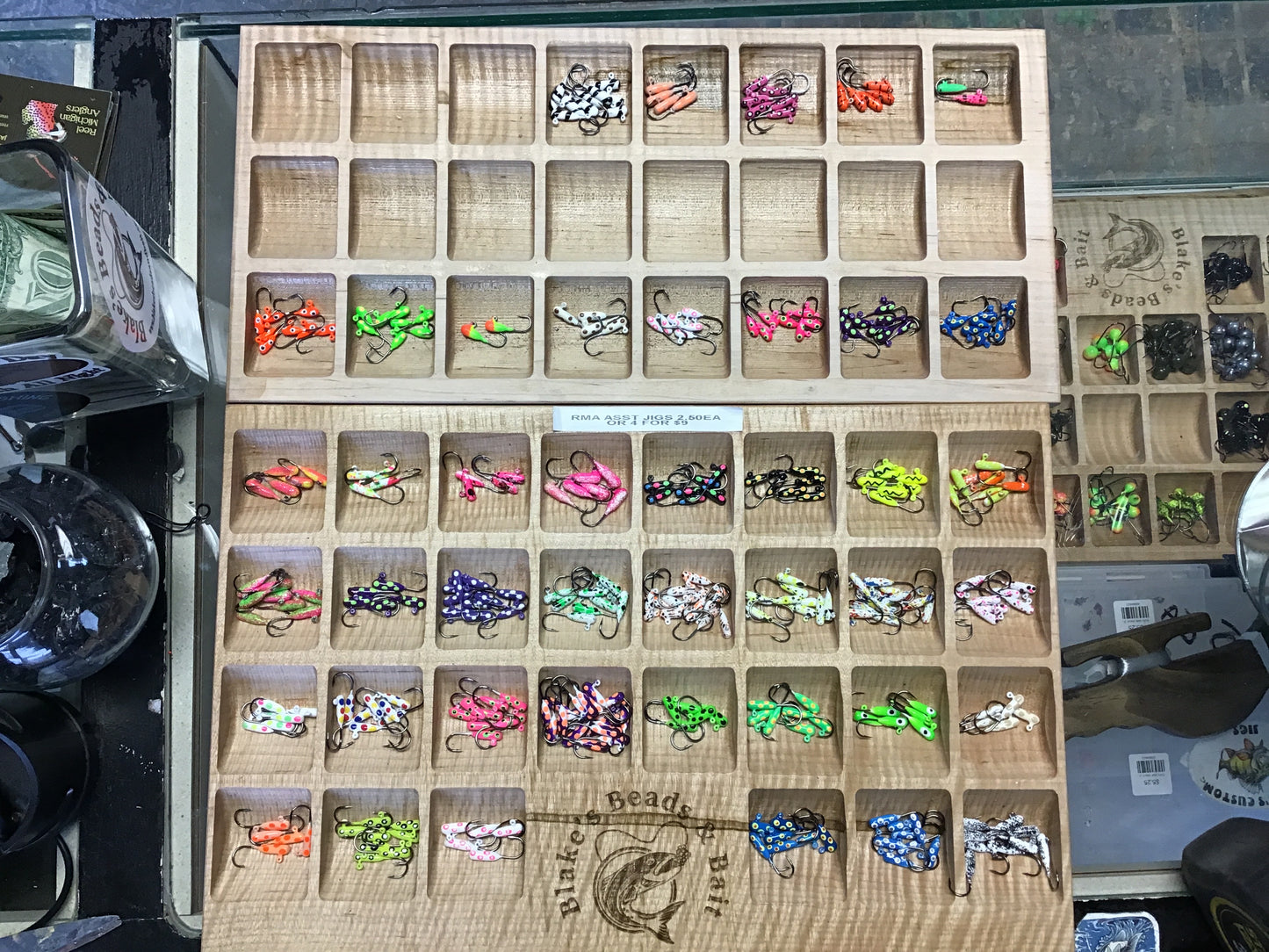 Assorted Rma jigs each