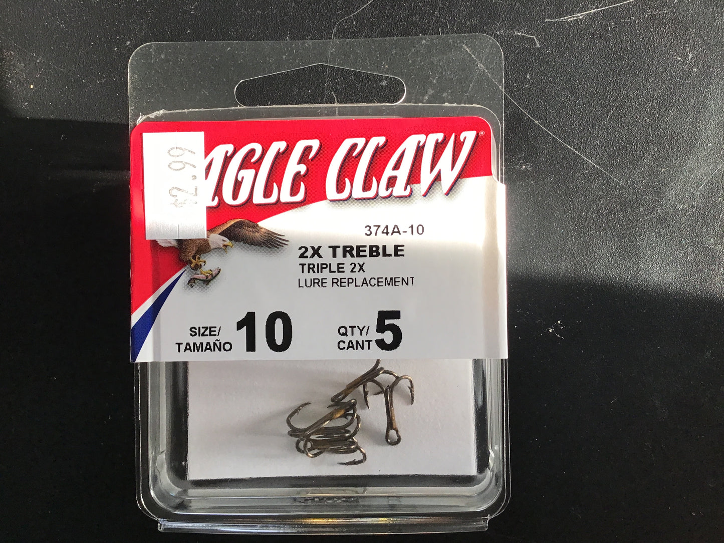 EC treble hook sz10