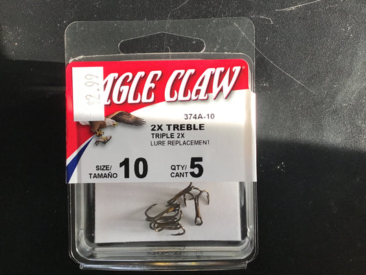 EC treble hook sz10