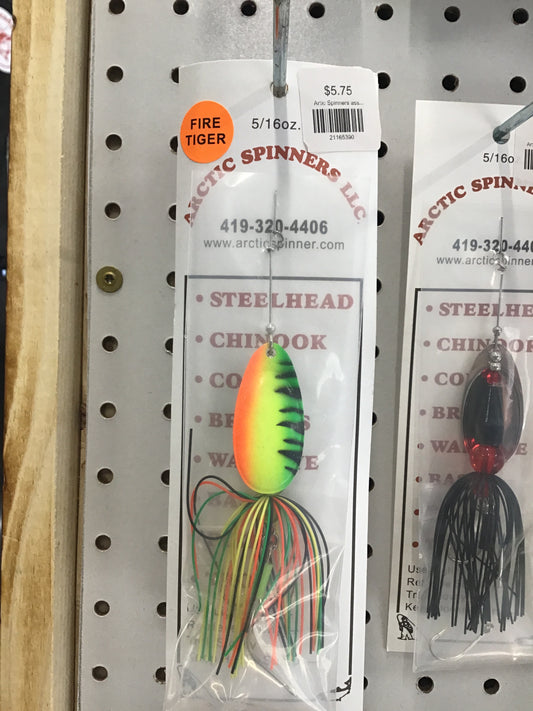 Arctic spinner- fire tiger(green)
