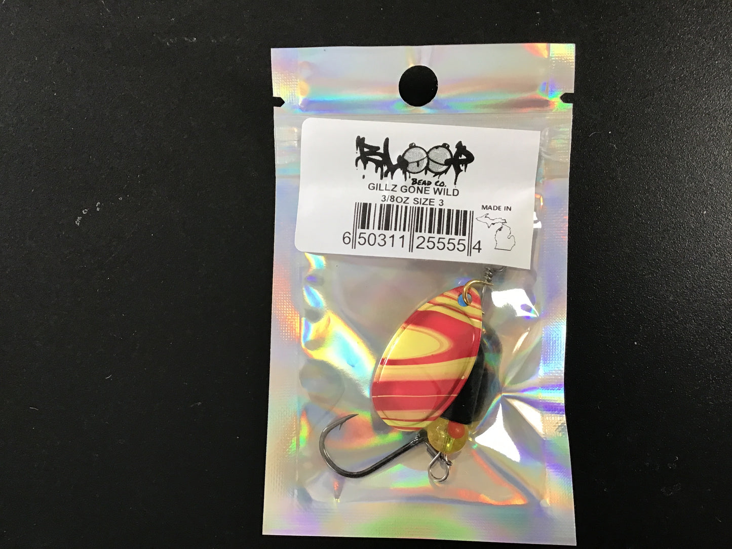 Gillz Gone Wild spinner 3/8oz Sz3