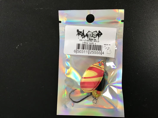 Gillz Gone Wild spinner 3/8oz Sz3