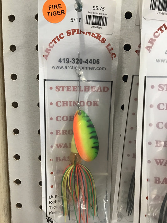 Arctic spinner-fire tiger(yellow)
