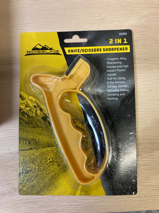 Knife/scissor sharpener