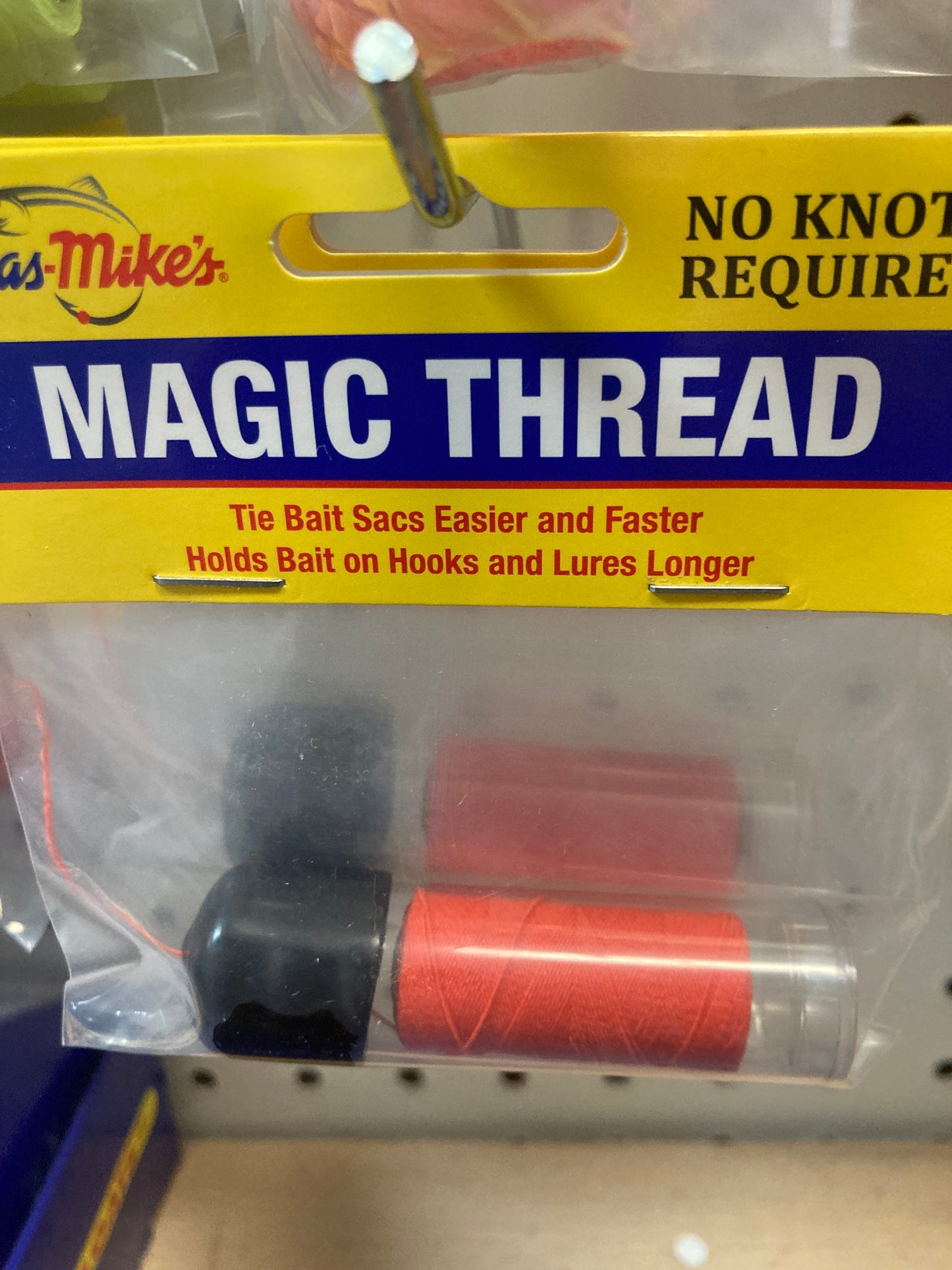 Magic thread, orange with dispenser