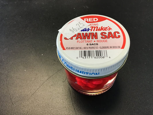 Atlas spawn sac floating red