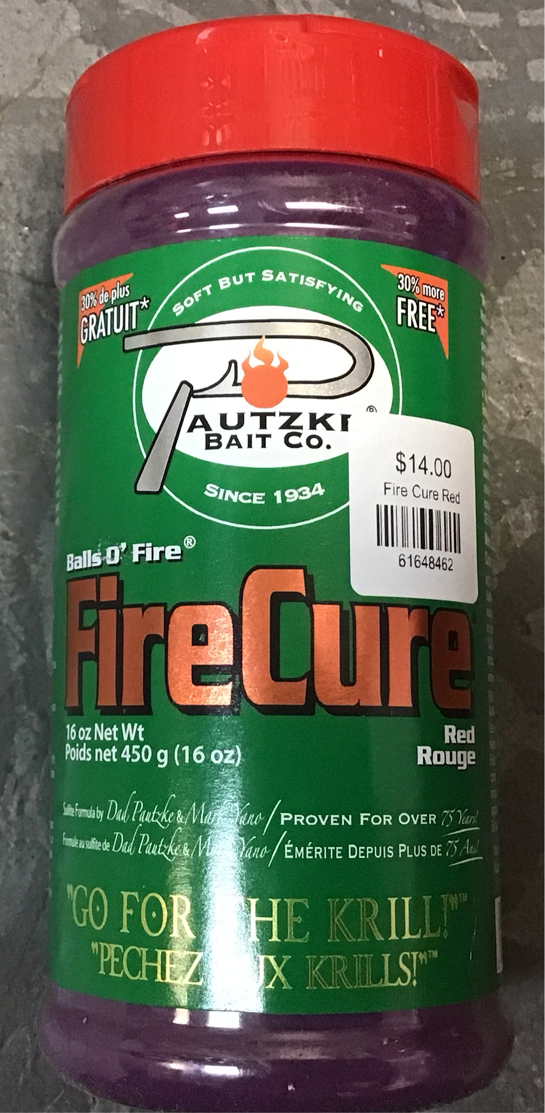 Fire Cure Red pautzke