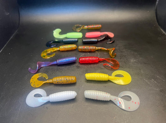 Mrs. Curly Twister Tail Grub Soft Plastic Lure