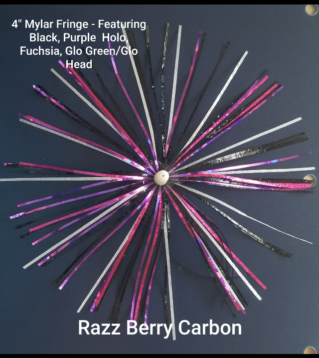 Trolling fly Razz Berry Carbon