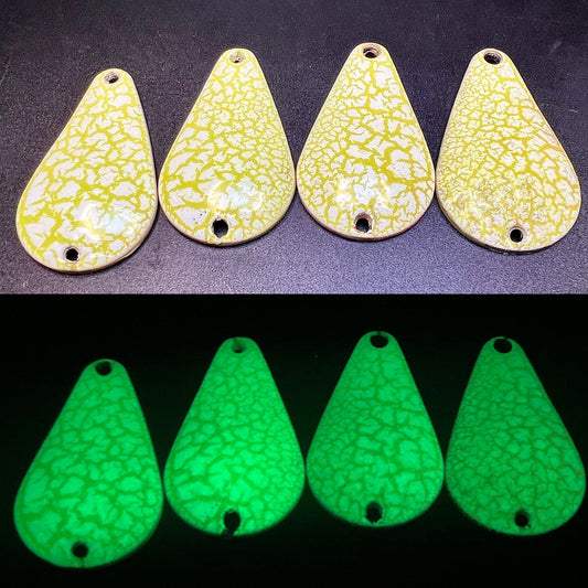 Lemon Custard Crack Super Glow TJ Bobbler Casting Spoon