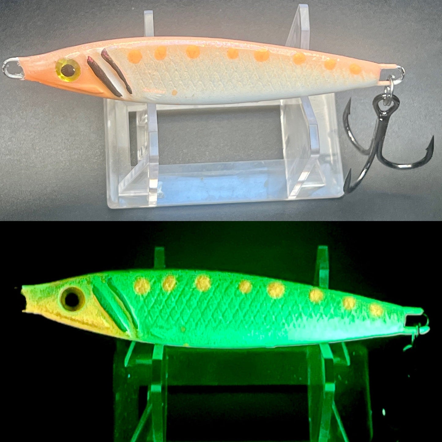Chumphrey's McGee UV Glow 2 oz Jigging Spoon