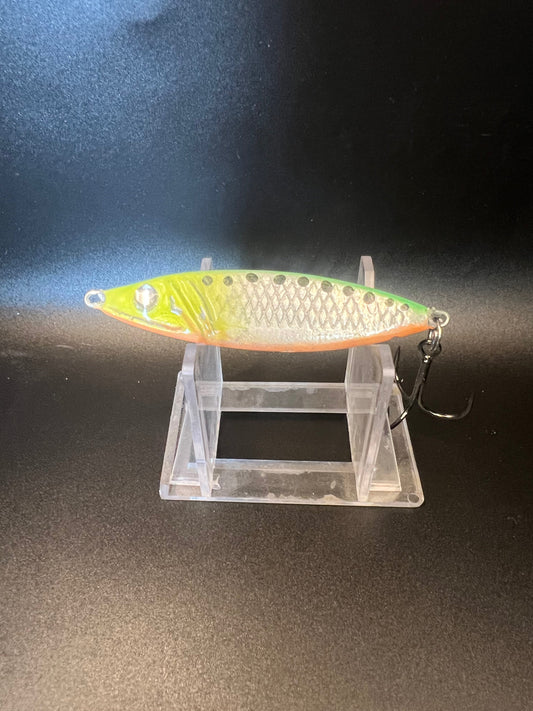 Tiger Kang UV Glow 1.25 oz Salmon Jigging Spoon
