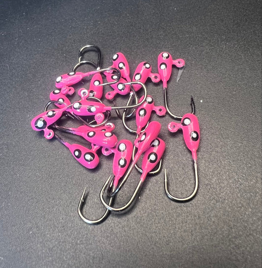 Mutation 1/32 oz UV Glow Steelhead Tube Jig #6 3X Strong Voodoo Hook 2 Pack
