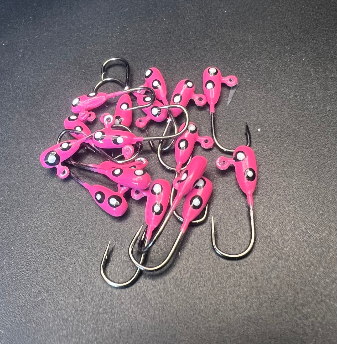 Toxic Waste 1/32 oz UV Glow Steelhead Tube Jig #6 3X Strong Voodoo Hook 2 Pack