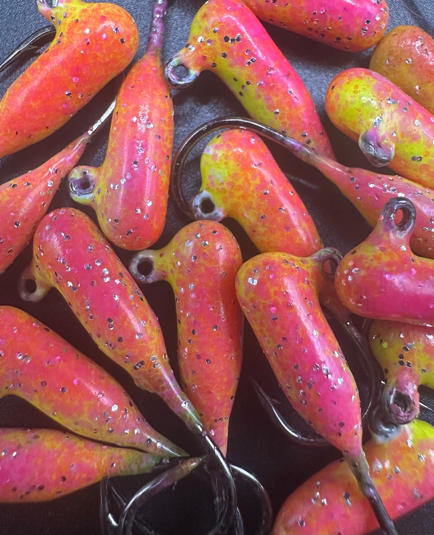 Sunset Indestructible Paint Series 1/16 oz Steelhead Tube Jigs 2 Pack